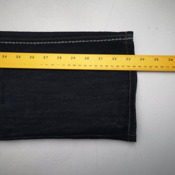 Ring of Fire Men's Size 33/32 Dark Wash Slim Straight Baldwin Ave. Jeans - Picture 14 of 14